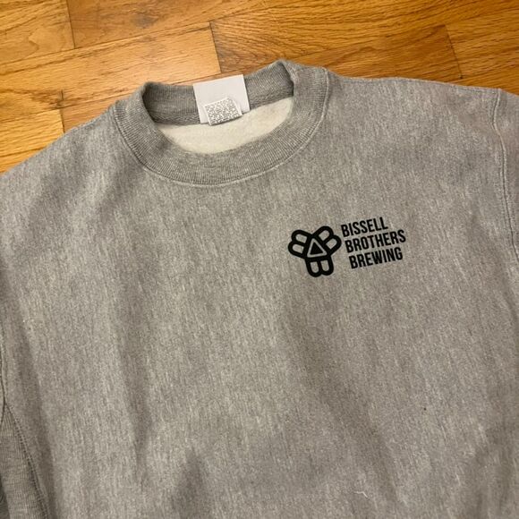 Bissell Brothers Brewery CHAMPION Sweatshirt Reverse Weave Hoodie Other Half - Picture 2 of 3
